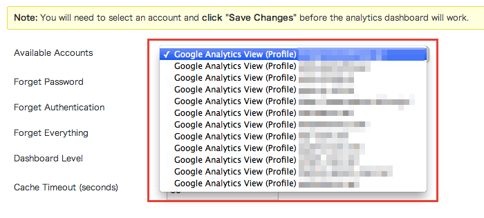 Google Analytics の解析結果を投稿記事毎に確認できるプラグイン「Google Analytics Dashboard」